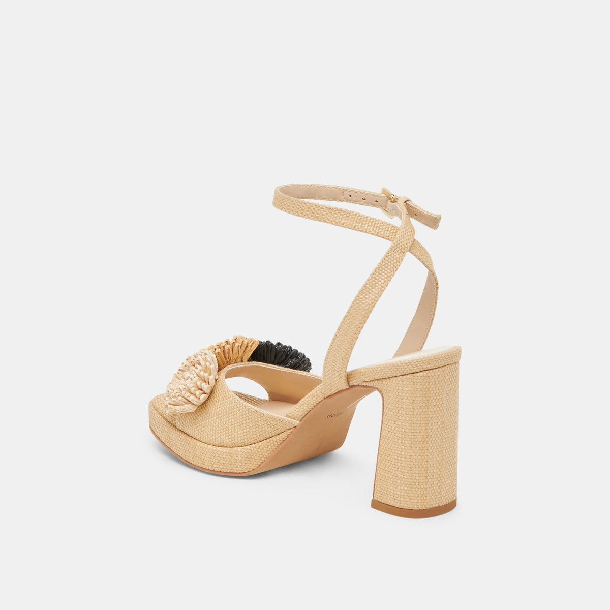 OLIVEA HEELS BLACK NATURAL RAFFIA
 – Dolce Vita | Dolce Vita Trending