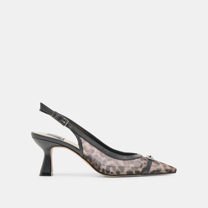Lorine Leopard Mesh Heels | Dolce Vita Recommended