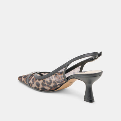 Lorine Leopard Mesh Heels | Dolce Vita Recommended