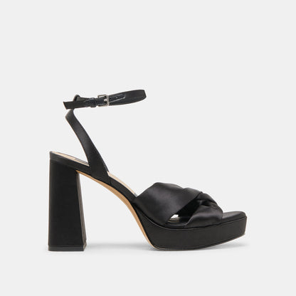 PARLO HEELS ONYX SATIN
 – Dolce Vita | Dolce Vita Everyday