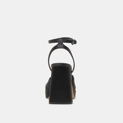 PARLO HEELS ONYX SATIN
 – Dolce Vita | Dolce Vita Everyday