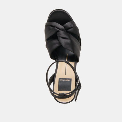 PARLO HEELS ONYX SATIN
 – Dolce Vita | Dolce Vita Everyday