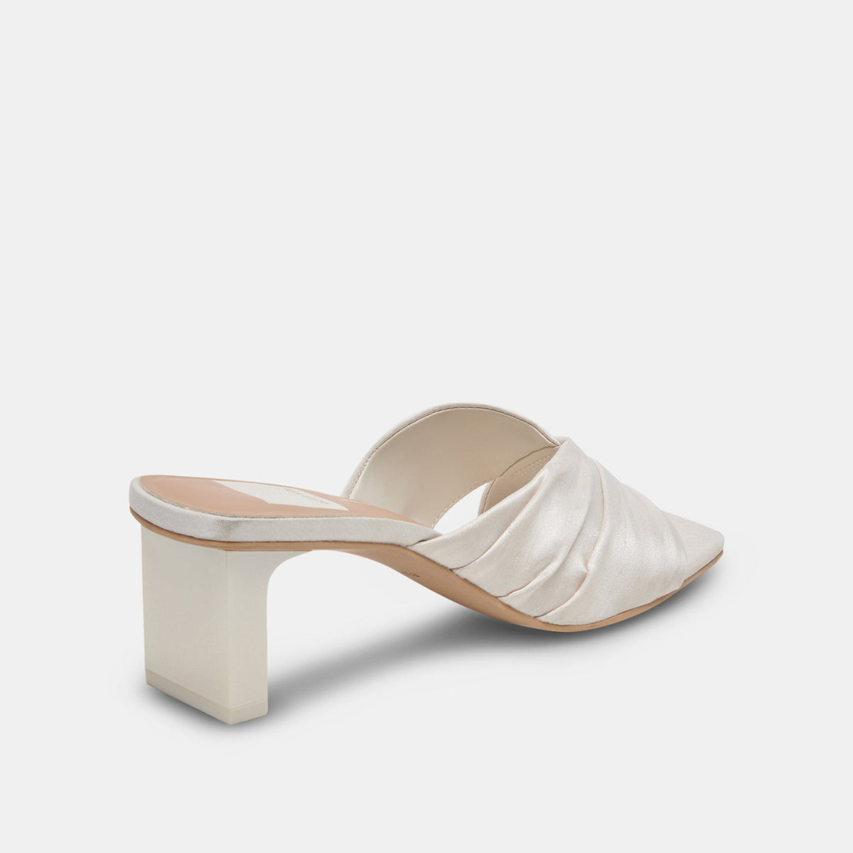 CARLAN HEELS OFF WHITE SILK
 – Dolce Vita | Dolce Vita Everyday