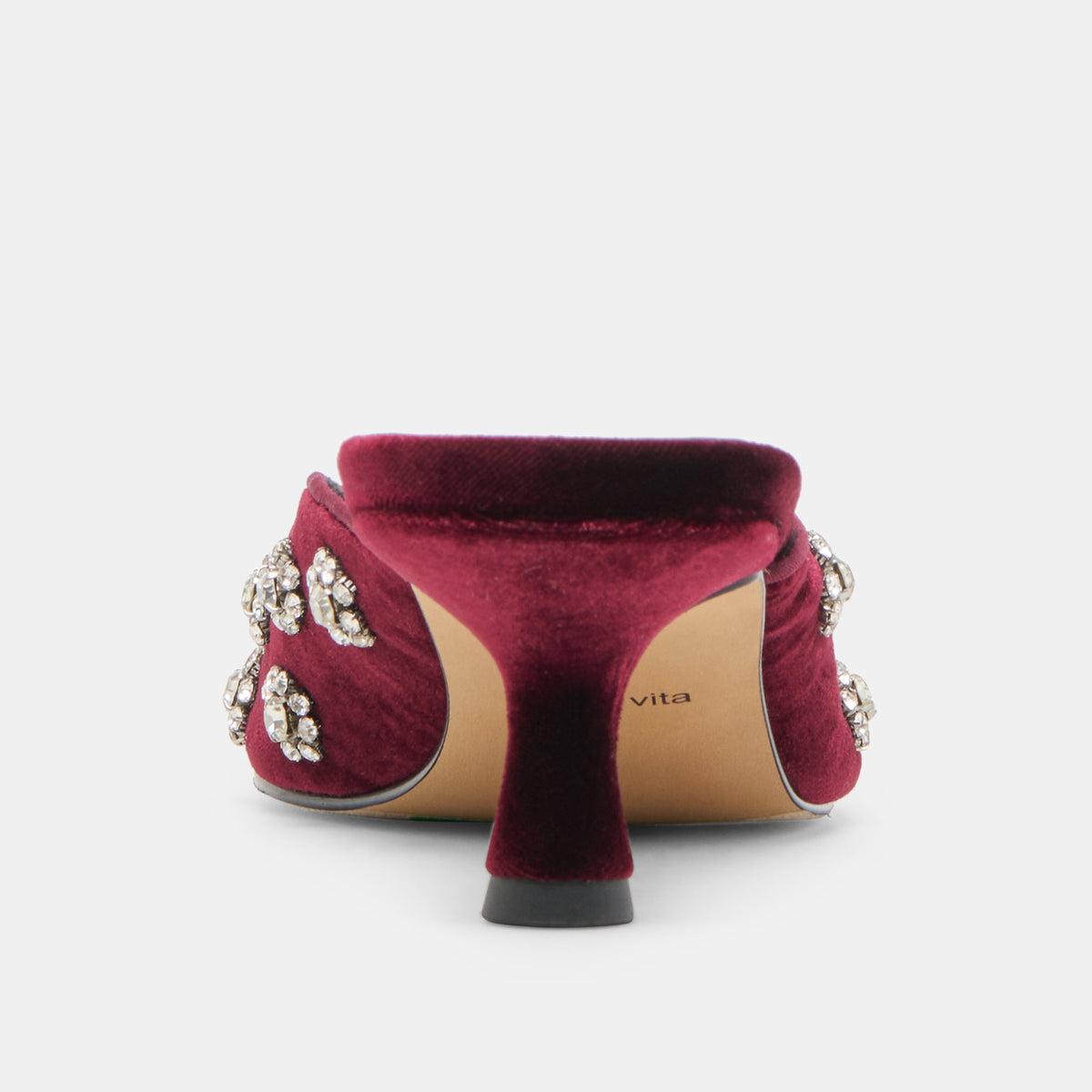 Clara Bordeaux Velvet Heels | Dolce Vita Featured