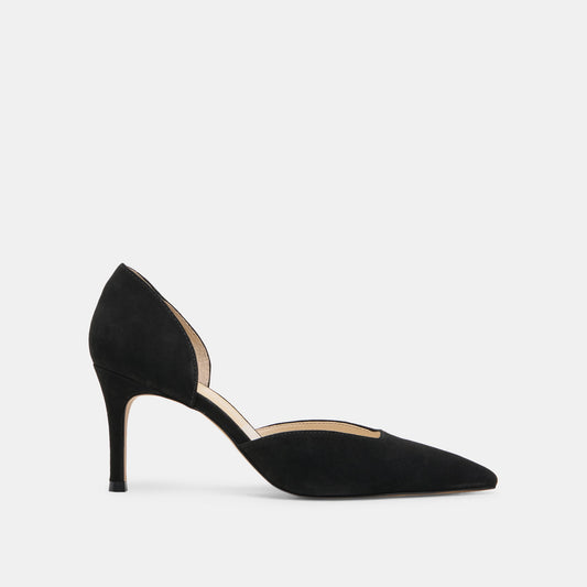 ELOY HEELS ONYX SUEDE
 – Dolce Vita | Dolce Vita Best Seller