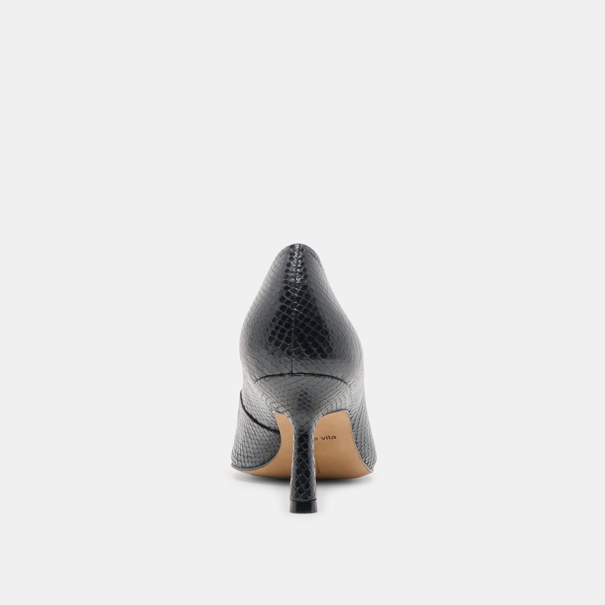 Briona Onyx Embossed Leather Heels | Dolce Vita Latest