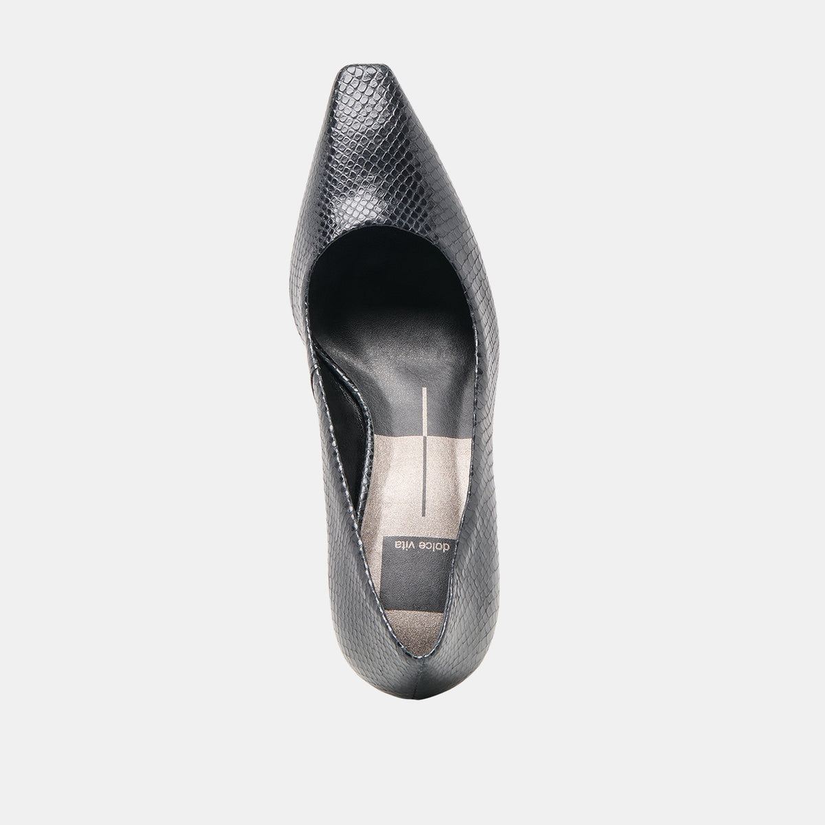 Briona Onyx Embossed Leather Heels | Dolce Vita Latest