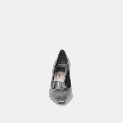 Briona Onyx Embossed Leather Heels | Dolce Vita Latest