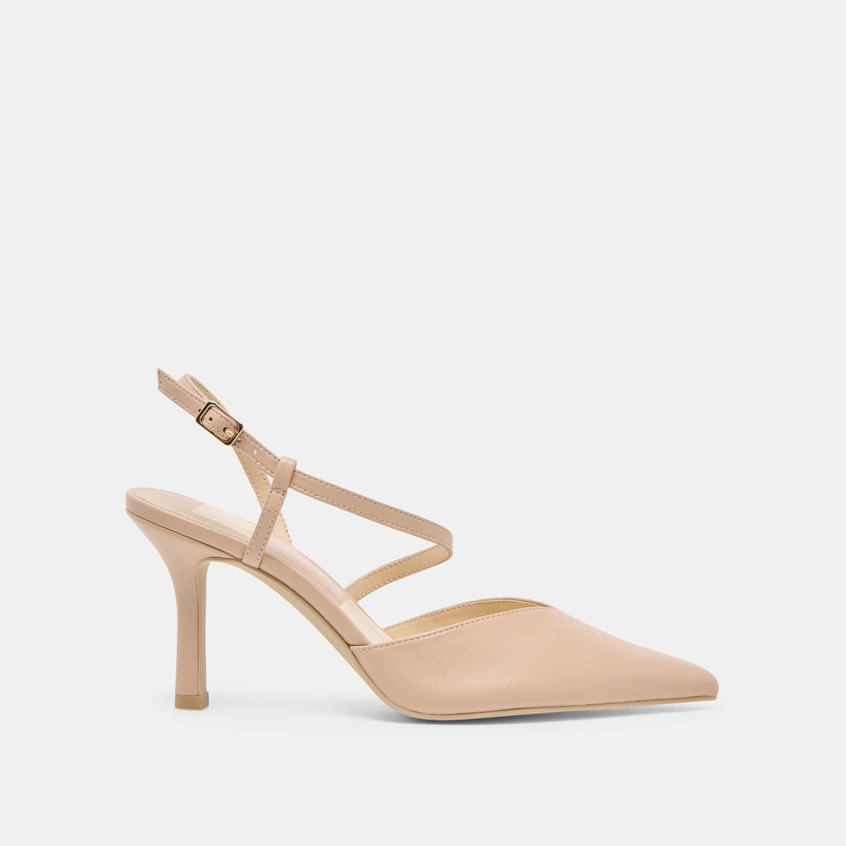 Kamra Beige Leather Heels | Dolce Vita Featured