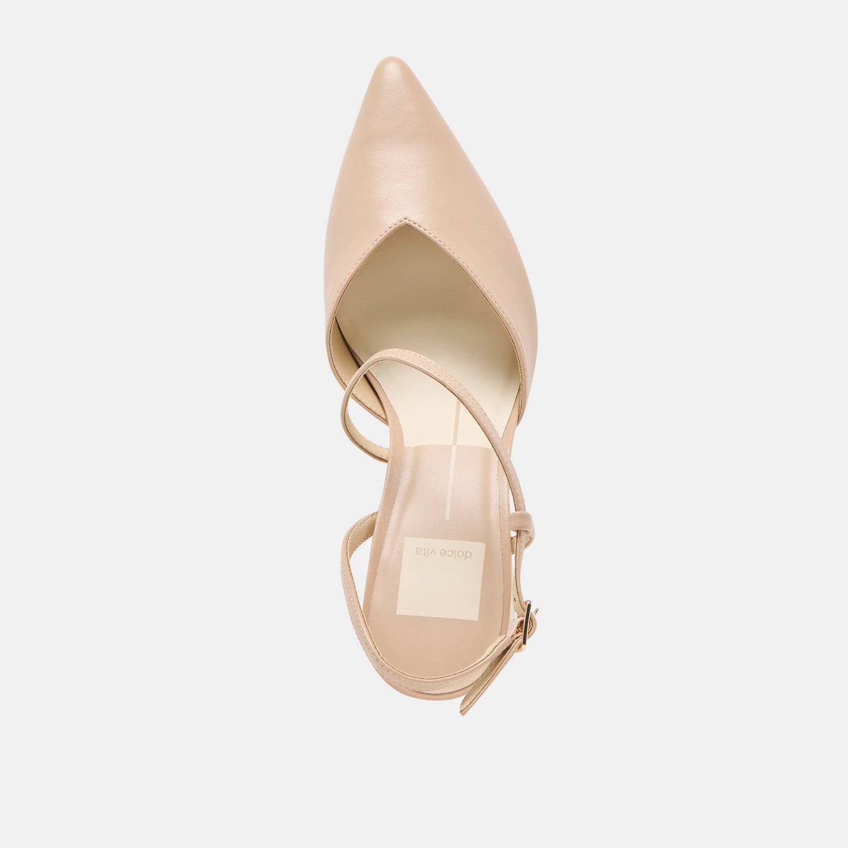 Kamra Beige Leather Heels | Dolce Vita Featured