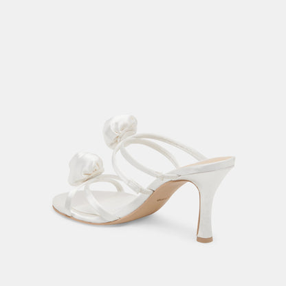 LINZY HEELS TRUE WHITE SATIN
 – Dolce Vita | Dolce Vita Premium