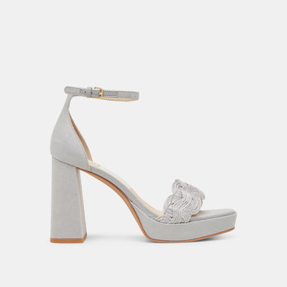 PELTIN HEELS GREY WOVEN RAFFIA
 – Dolce Vita | Dolce Vita Best Seller