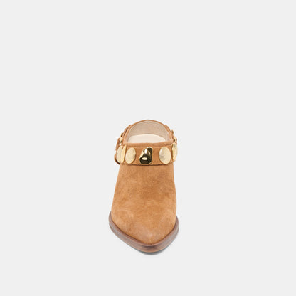 Kanyon Brown Suede Heels | Dolce Vita Trending