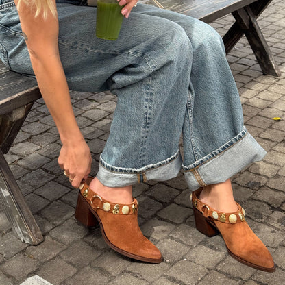 Kanyon Brown Suede Heels | Dolce Vita Trending