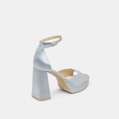 PANDRO HEELS LIGHT BLUE SATIN
 – Dolce Vita | Dolce Vita New