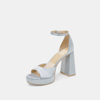 PANDRO HEELS LIGHT BLUE SATIN
 – Dolce Vita | Dolce Vita New