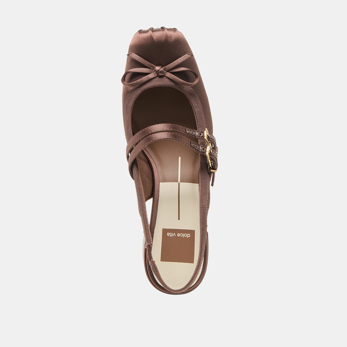 Loris Mahogany Satin Heels | Dolce Vita Special Offer