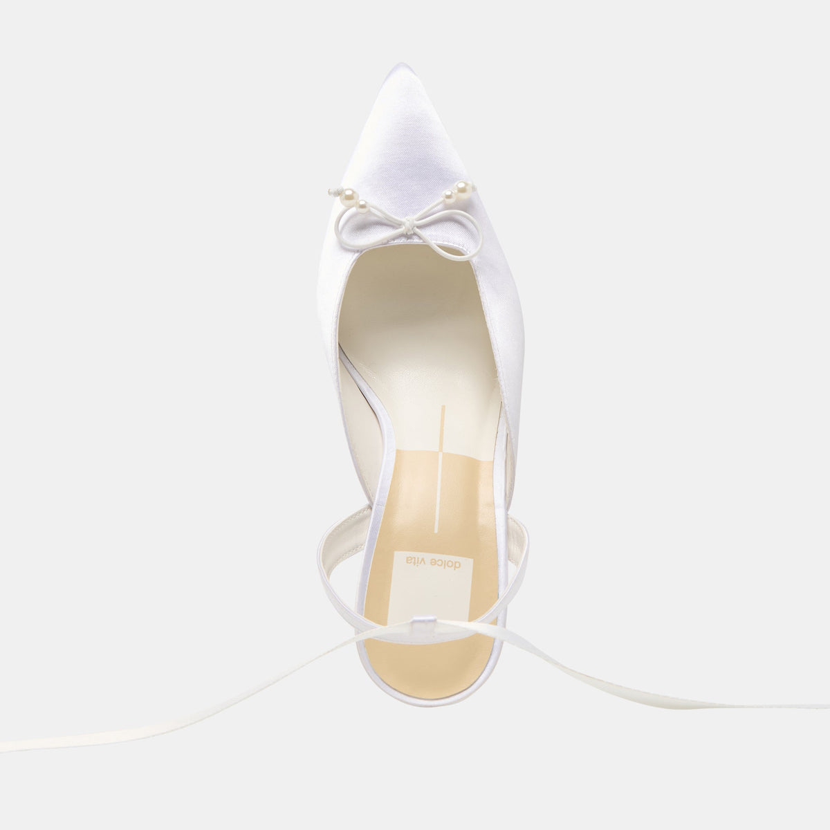 Efora True White Satin Heels | Dolce Vita Best Seller