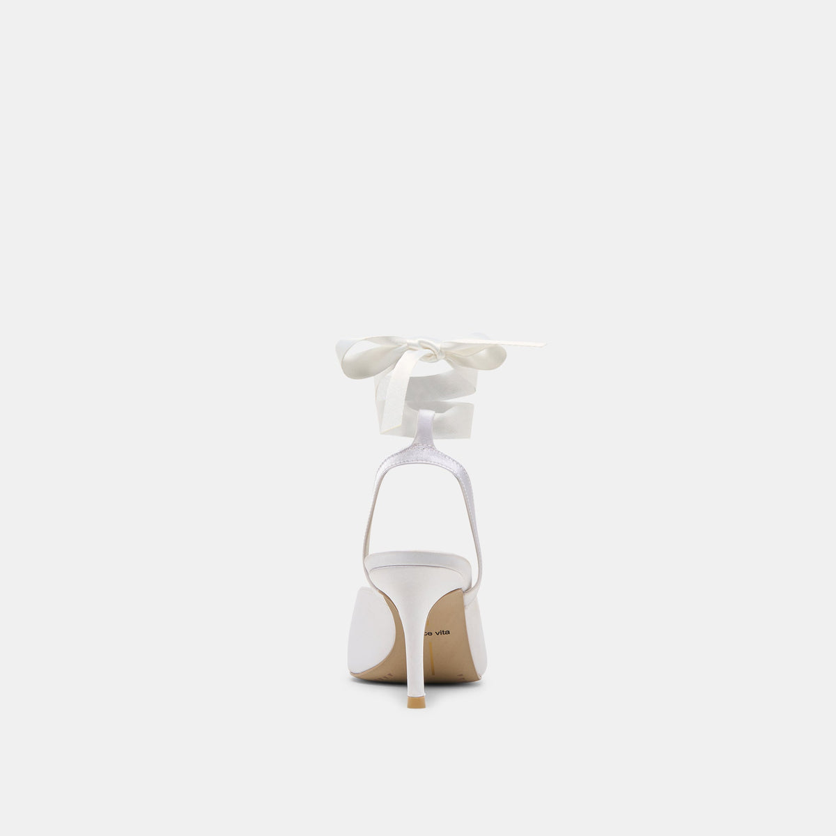 Efora True White Satin Heels | Dolce Vita Best Seller