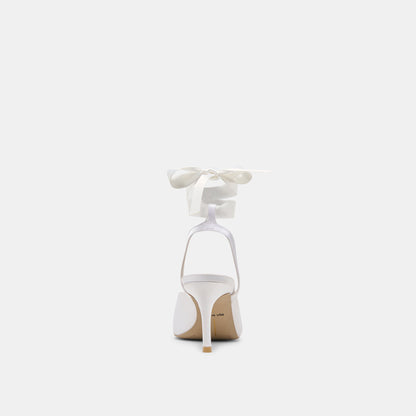 Efora True White Satin Heels | Dolce Vita Best Seller