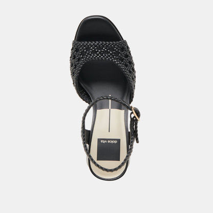 PEYTEN HEELS BLACK WOVEN STELLA
 – Dolce Vita | Dolce Vita Essential