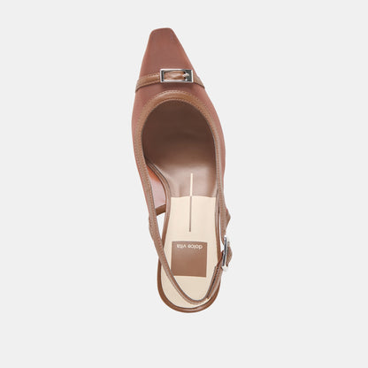 Lorine Espresso Mesh Heels | Dolce Vita Best Seller