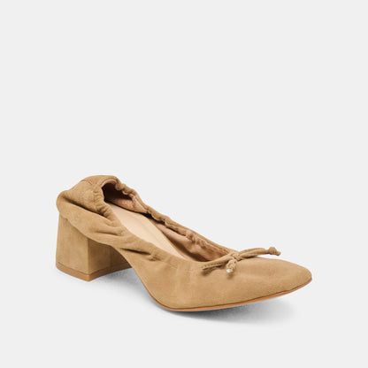 Karmin Dk Taupe Suede Heels | Dolce Vita Special Offer