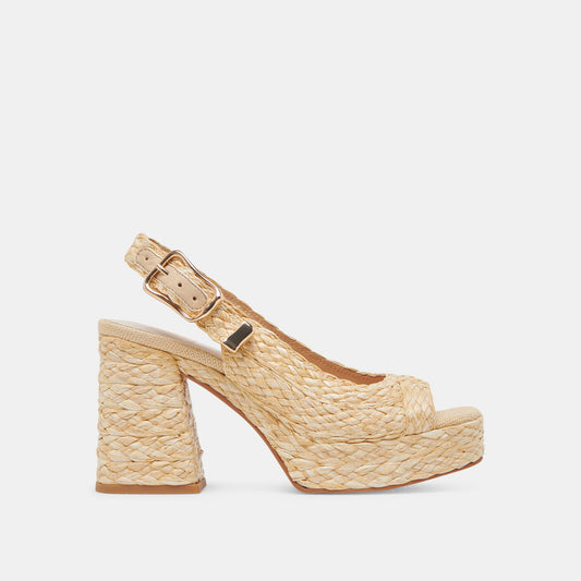 FLORES HEELS NATURAL RAFFIA
 – Dolce Vita | Dolce Vita Best Seller
