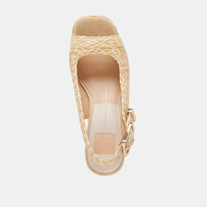 FLORES HEELS NATURAL RAFFIA
 – Dolce Vita | Dolce Vita Best Seller