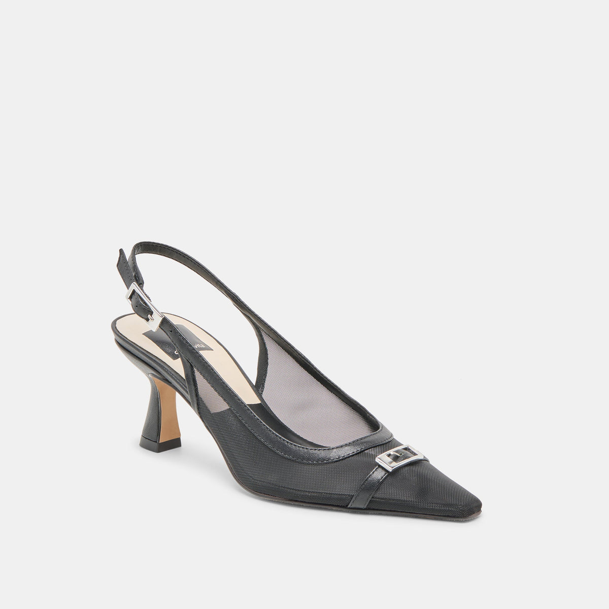 Lorine Onyx Mesh Heels | Dolce Vita Best Seller