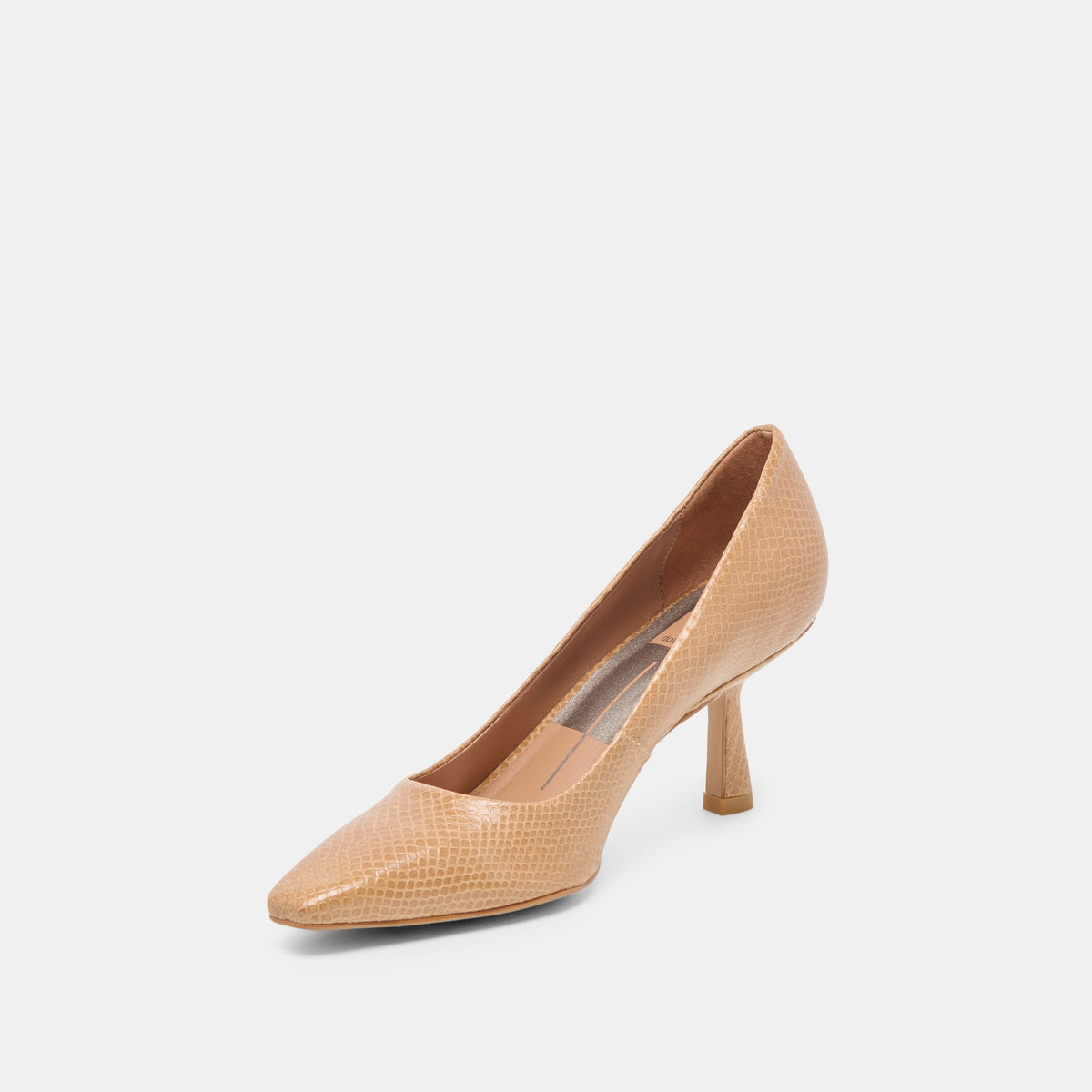 Briona Whiskey Embossed Leather Heels | Dolce Vita Deals