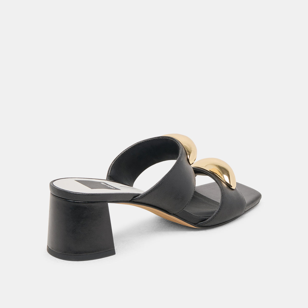 Barnet Black Leather Heels | Dolce Vita Hot Sale