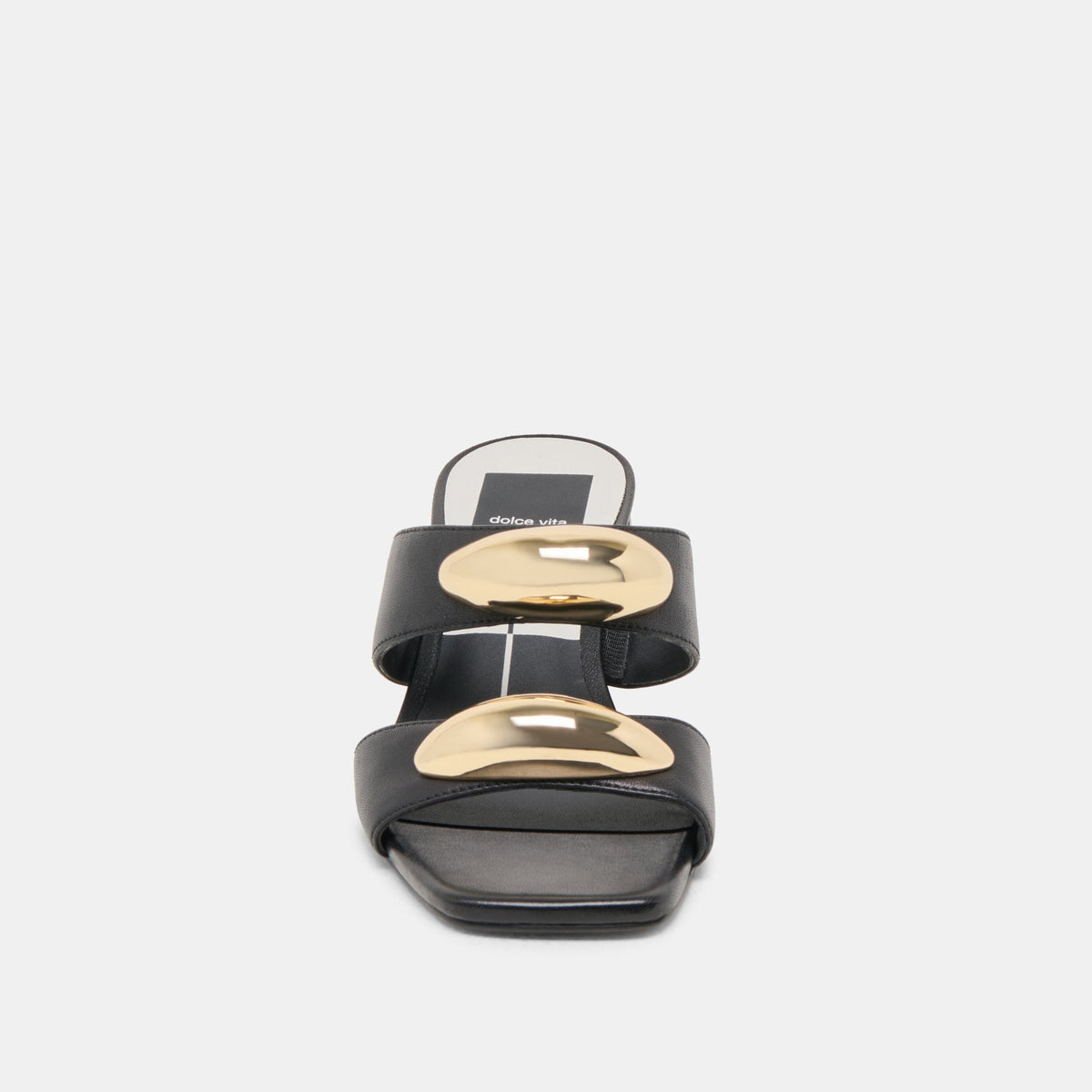 Barnet Black Leather Heels | Dolce Vita Hot Sale