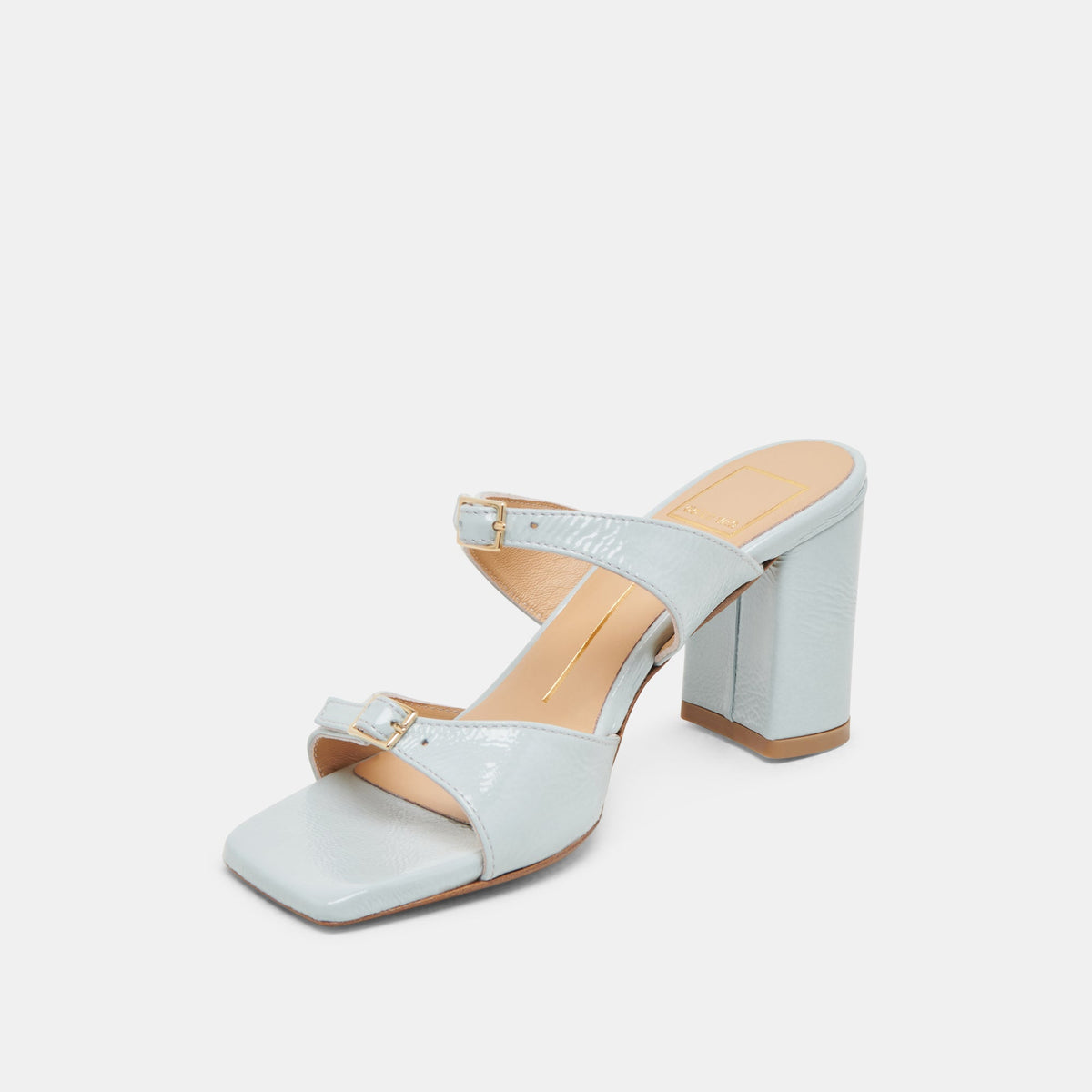 SHANE HEELS ICE BLUE CRINKLE PATENT
 – Dolce Vita | Dolce Vita Sale