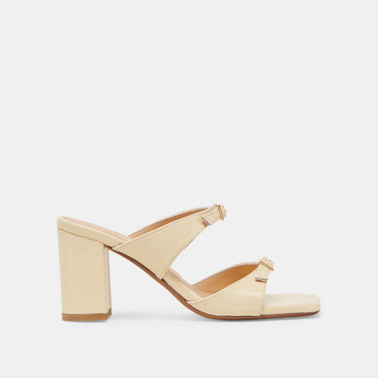 SHANE HEELS LIGHT YELLOW CRINKLE PATENT
 – Dolce Vita | Dolce Vita Everyday
