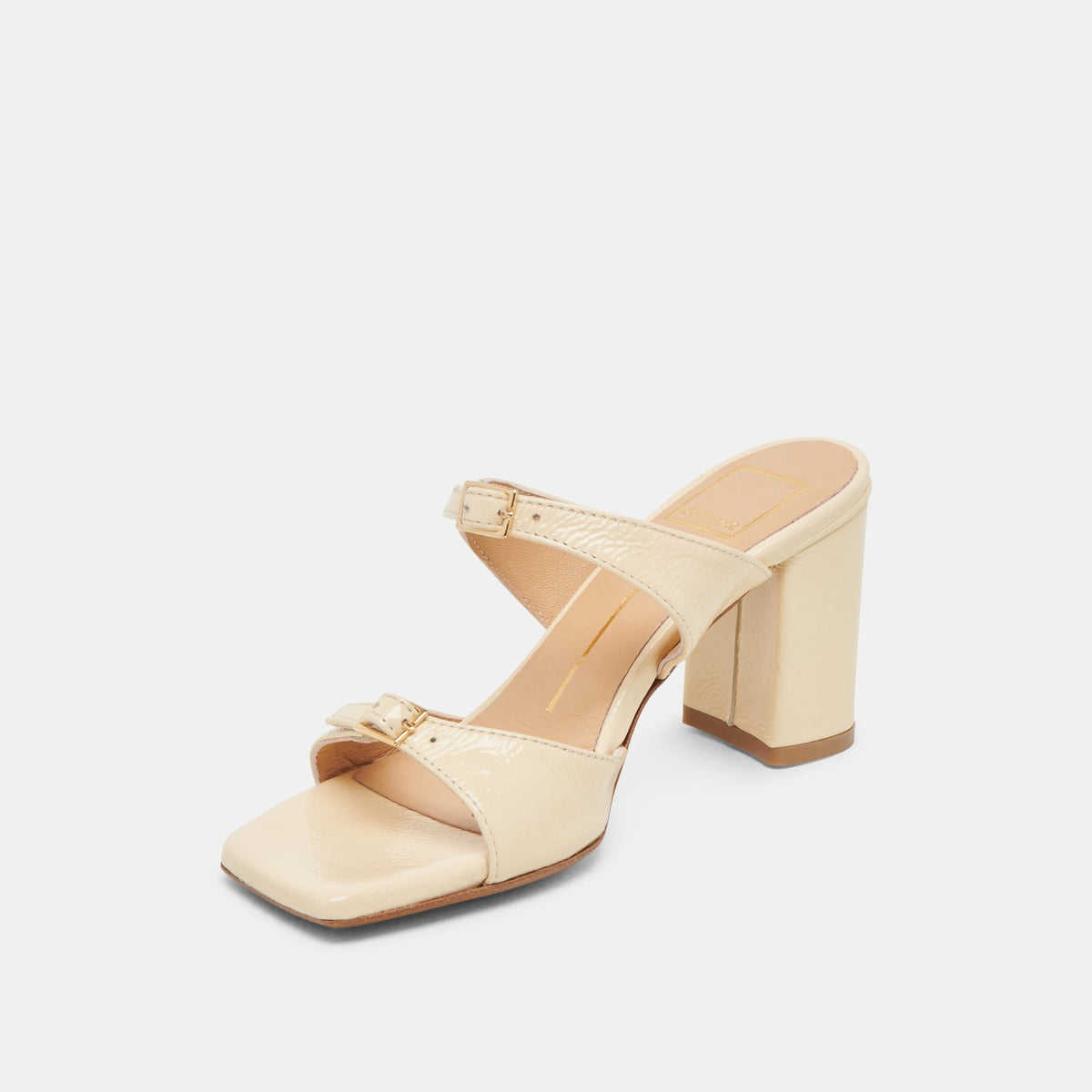 SHANE HEELS LIGHT YELLOW CRINKLE PATENT
 – Dolce Vita | Dolce Vita Everyday