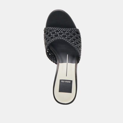 MARGOE HEELS BLACK WOVEN STELLA
 – Dolce Vita | Dolce Vita Hot Sale