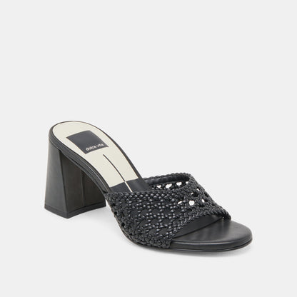 MARGOE HEELS BLACK WOVEN STELLA
 – Dolce Vita | Dolce Vita Hot Sale
