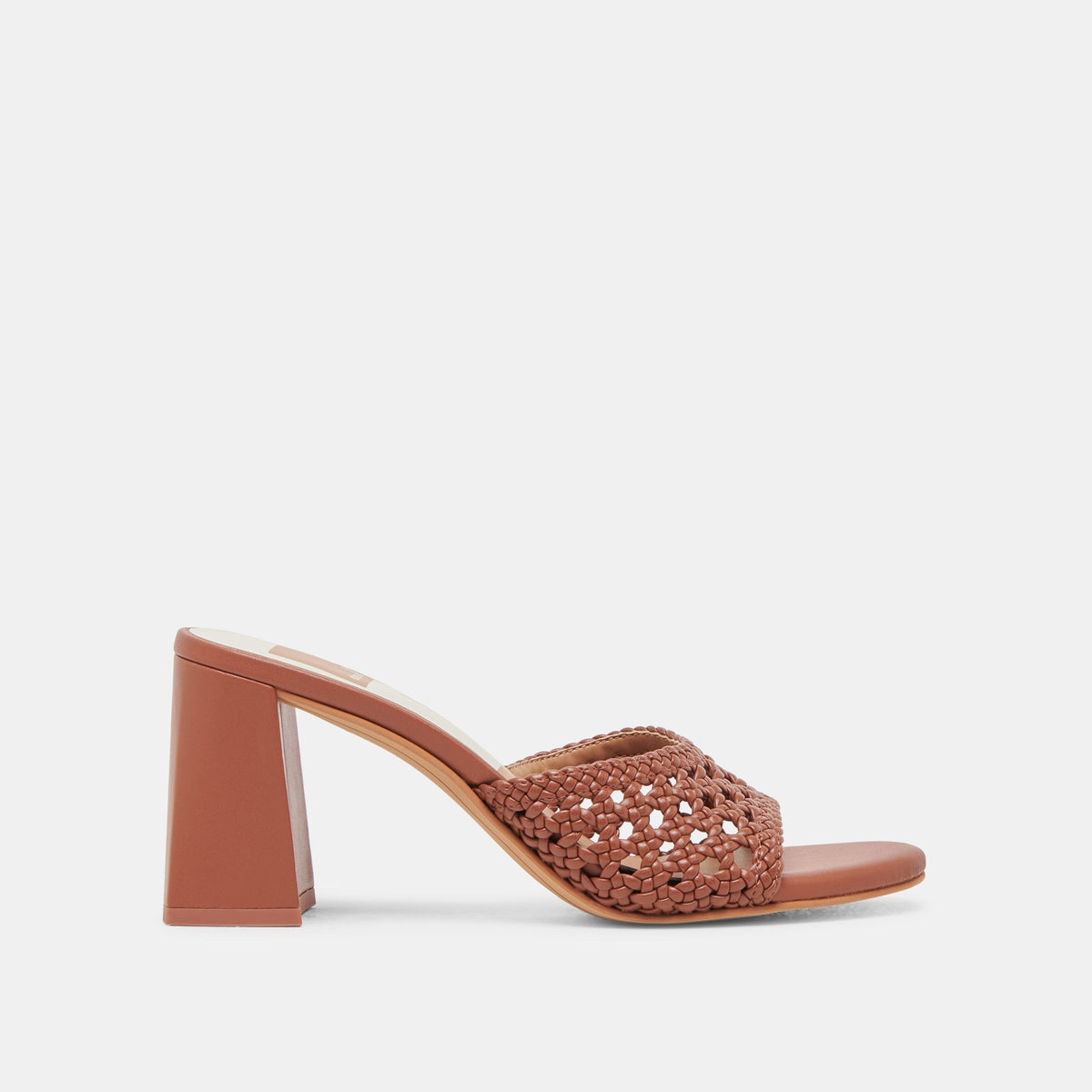 MARGOE HEELS COGNAC WOVEN STELLA
 – Dolce Vita | Dolce Vita Best Seller