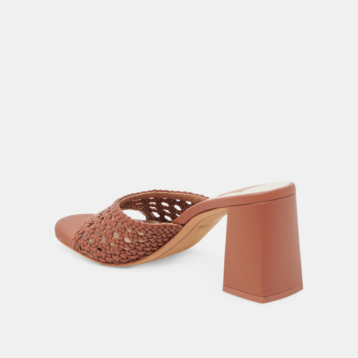MARGOE HEELS COGNAC WOVEN STELLA
 – Dolce Vita | Dolce Vita Best Seller