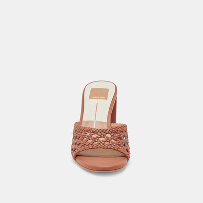 MARGOE HEELS COGNAC WOVEN STELLA
 – Dolce Vita | Dolce Vita Best Seller