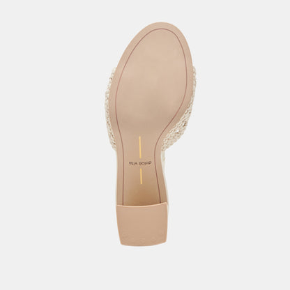 MARGOE HEELS CREME WOVEN STELLA
 – Dolce Vita | Dolce Vita Hot Sale
