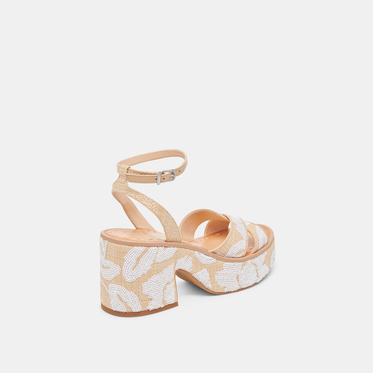 ENIKO HEELS NATURAL MULTI FLORAL SEQUIN
 – Dolce Vita | Dolce Vita Latest