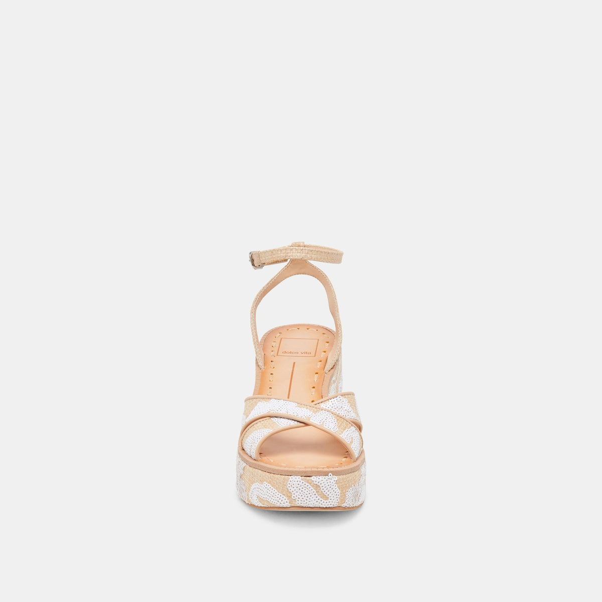 ENIKO HEELS NATURAL MULTI FLORAL SEQUIN
 – Dolce Vita | Dolce Vita Latest