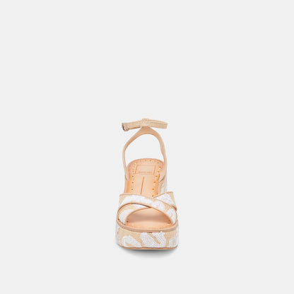 ENIKO HEELS NATURAL MULTI FLORAL SEQUIN
 – Dolce Vita | Dolce Vita Latest