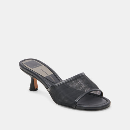MEEZA HEELS ONYX MESH
 – Dolce Vita | Dolce Vita New
