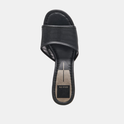 MEEZA HEELS ONYX MESH
 – Dolce Vita | Dolce Vita New