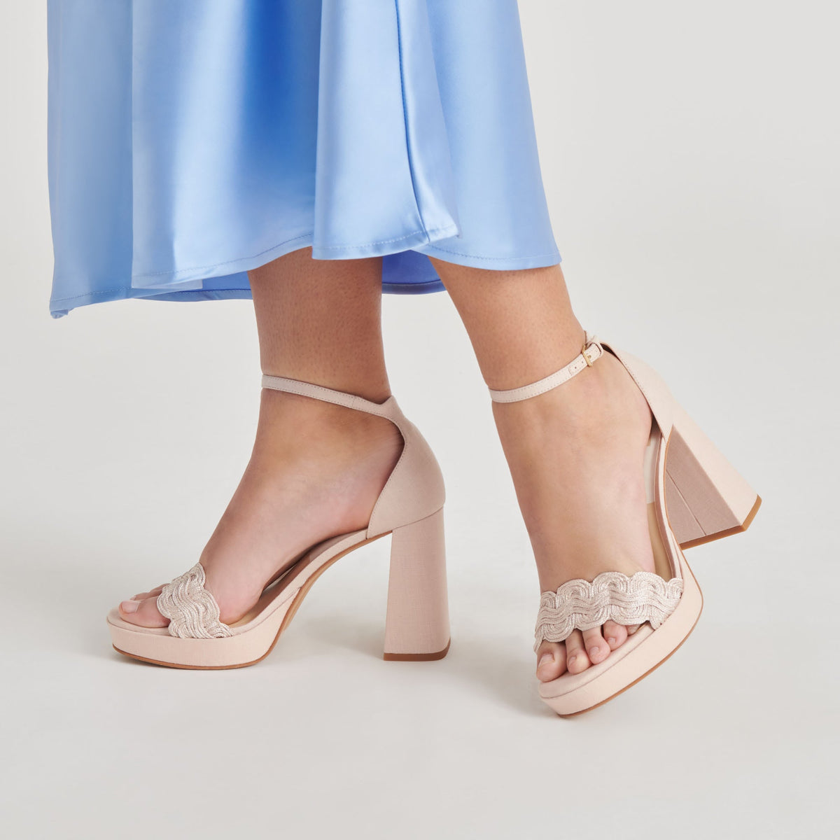 PELTIN HEELS LIGHT PINK WOVEN RAFFIA
 – Dolce Vita | Dolce Vita Deals