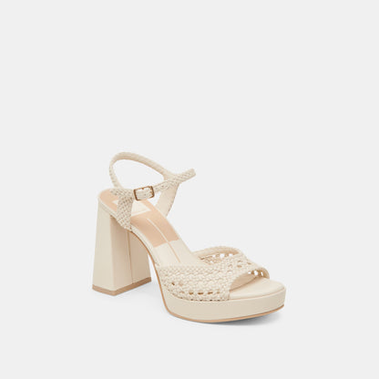 PEYTEN HEELS CREME WOVEN STELLA
 – Dolce Vita | Dolce Vita Trending