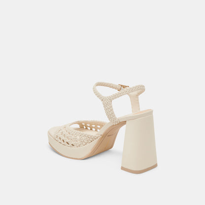 PEYTEN HEELS CREME WOVEN STELLA
 – Dolce Vita | Dolce Vita Trending